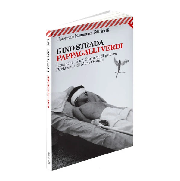 Copertina del libro Pappagalli Verdi, Diario di un chirurgo di guerra (1999)