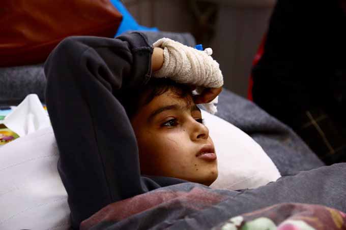 Personale sanitario durante un intervento